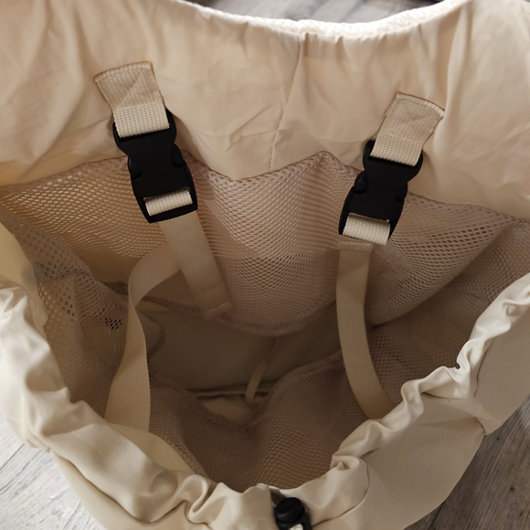 Beige Utility Backpack - Picture 4 of 6